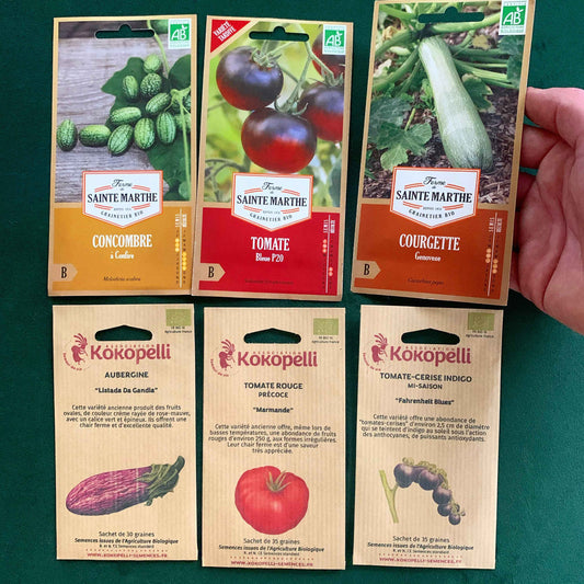 Growing with the right seeds - The Frenchie Gardener